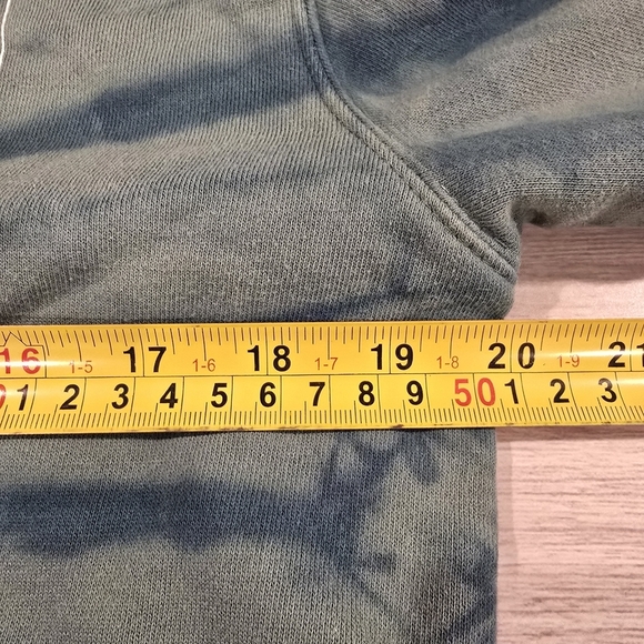 Vans Tie Dye Hooded Sweatshirt Unisex Small Green Logo Hoodie Skate Street. - Picture 10 of 11